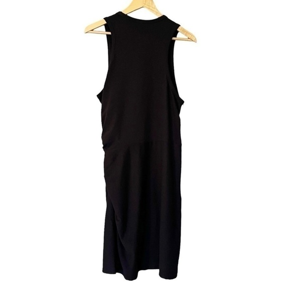 Ted Baker NWT Knot Front Cotton Jersey Sleeveless Sheath Dress Black Size 12 (5) - Picture 6 of 12